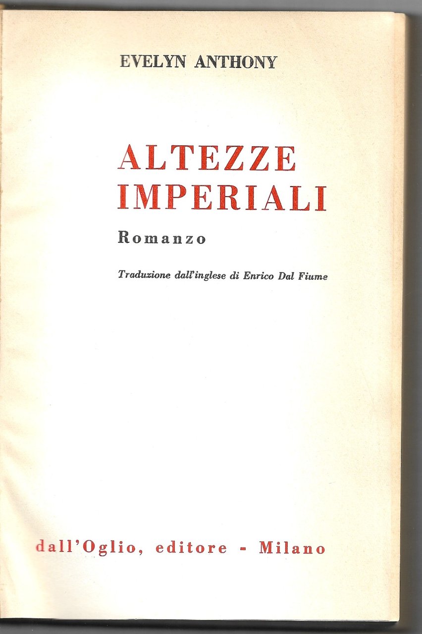 Altezze imperiali