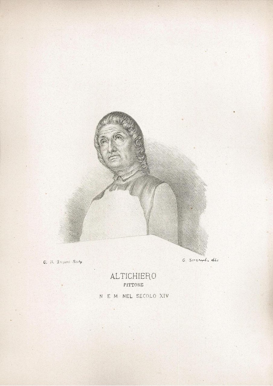 Altichiero Pittore n. e m. nel secolo XIV