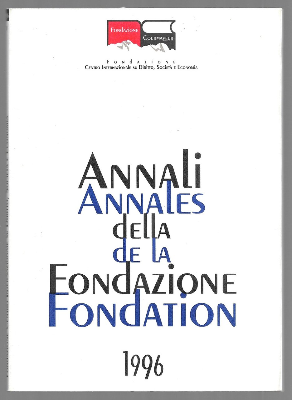 Annali della fondazione