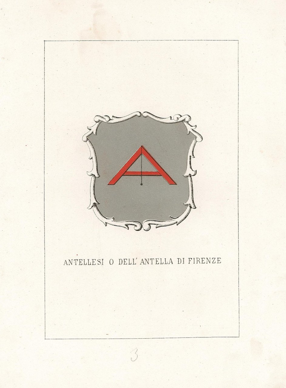 Antellesi o Dell' Antella di Firenze | Immagine principale