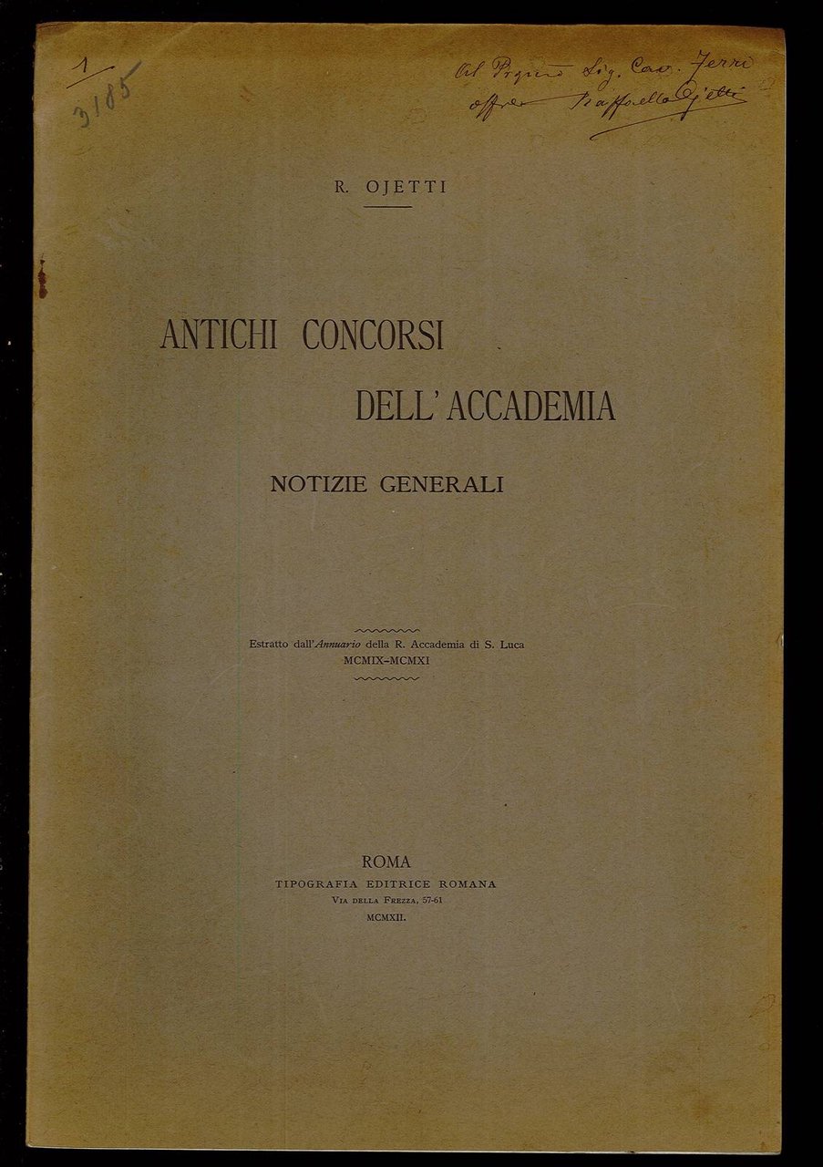 Antichi concorsi dell'Accademia