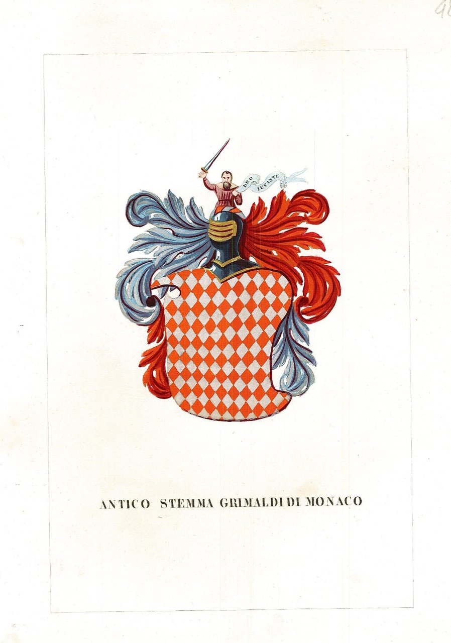 Antico stemma Grimaldi di Monaco