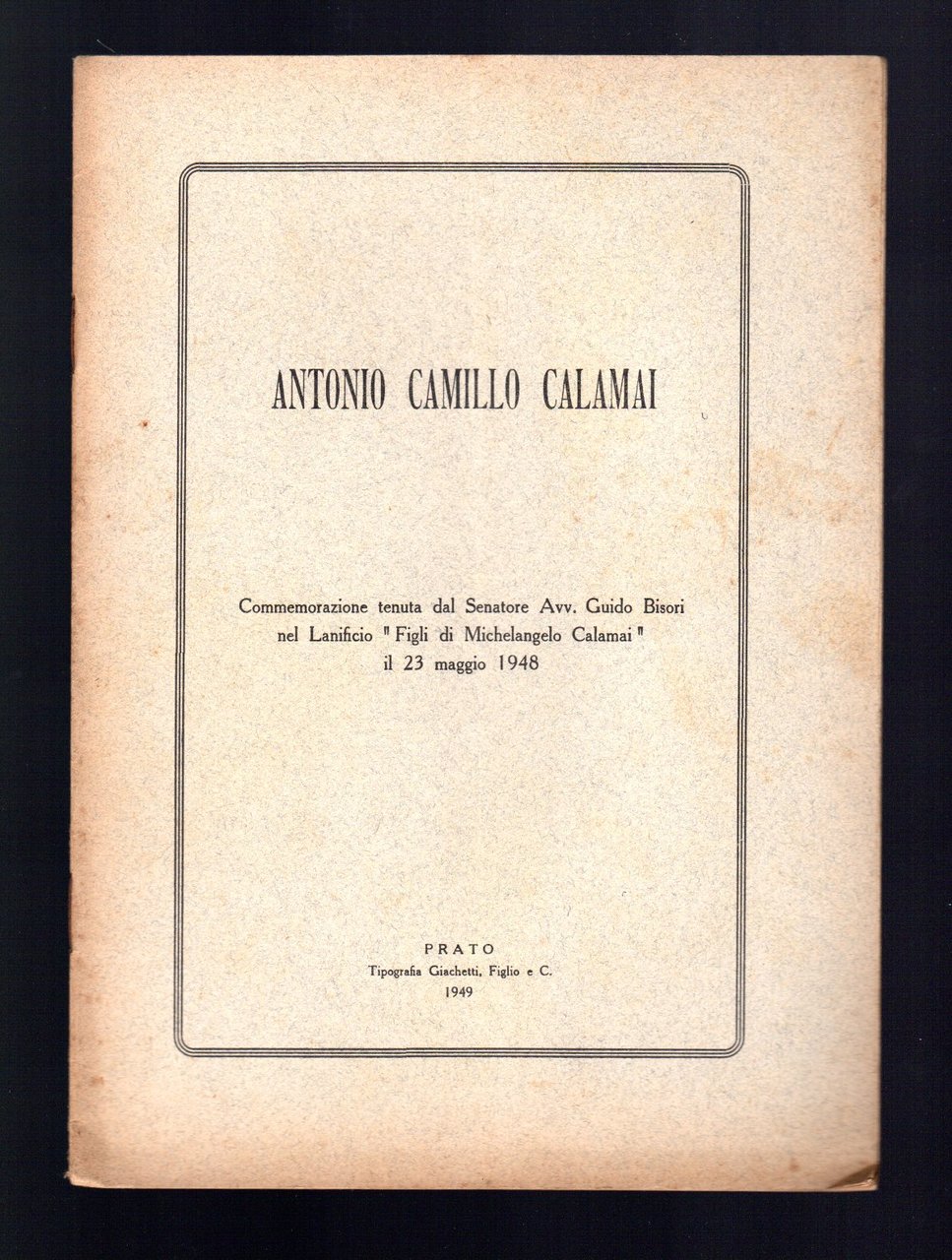 Antonio Camillo Calamai
