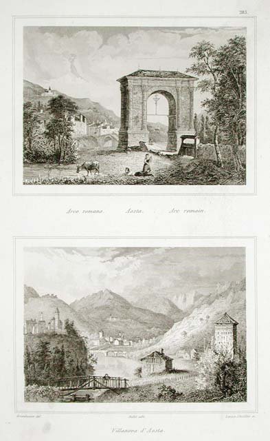 Aosta Arco Romano - Villanova d'Aosta