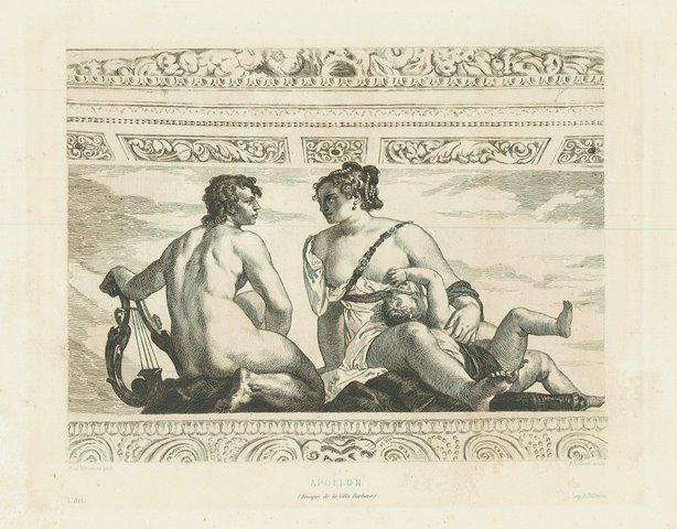 Apollon (Fresque de la Villa Barbaro)