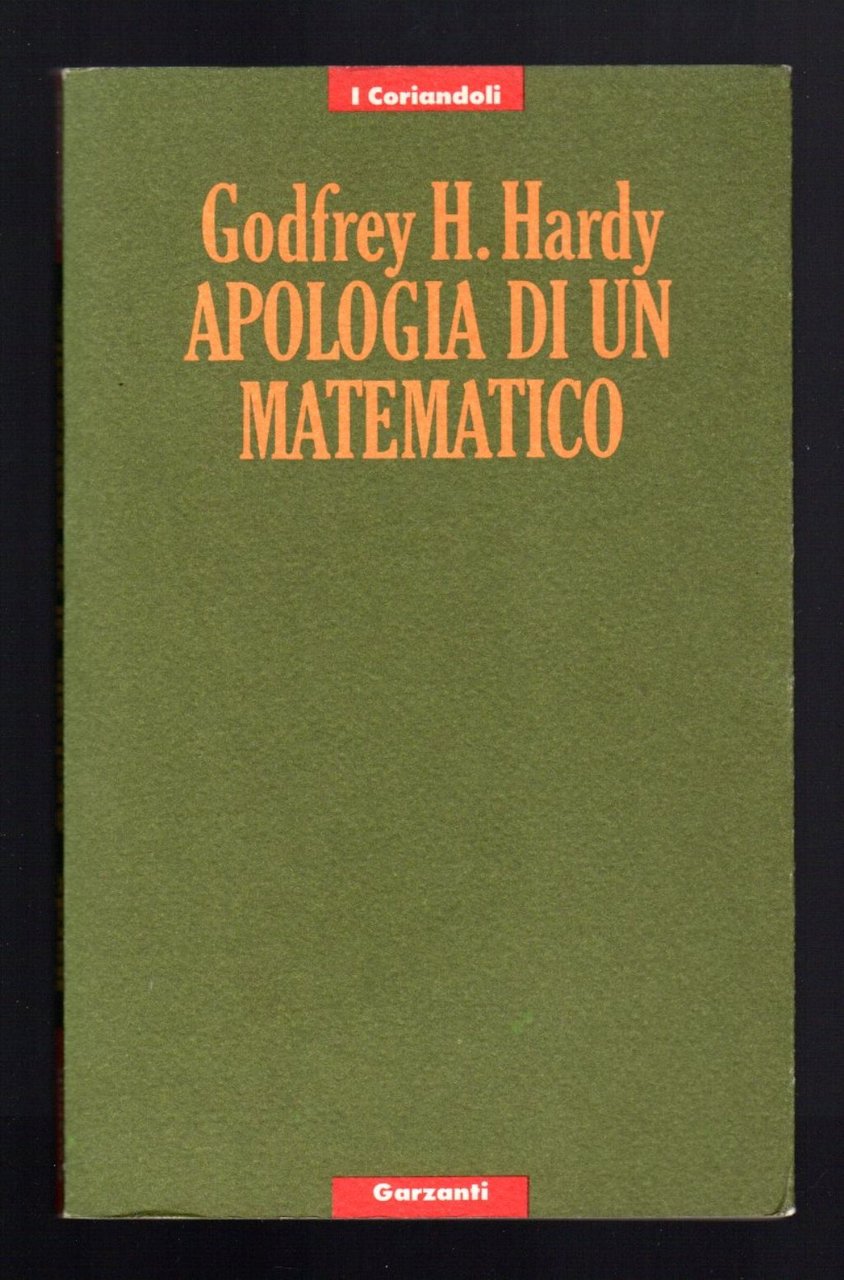 Apologia di un matematico