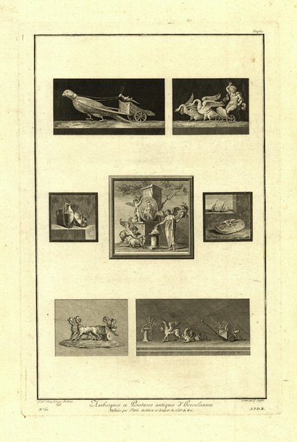 Arabesques et peintures antiques d'Herculanum | Immagine principale