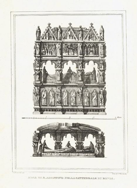 Arca di S. Agostino nella cattedrale di Pavia