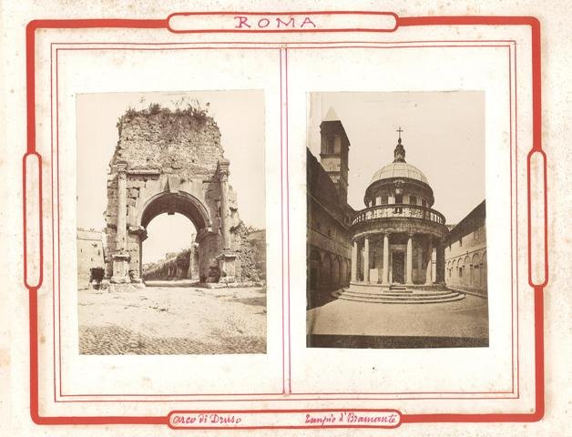 Arco di Druso - Tempio di Bramante