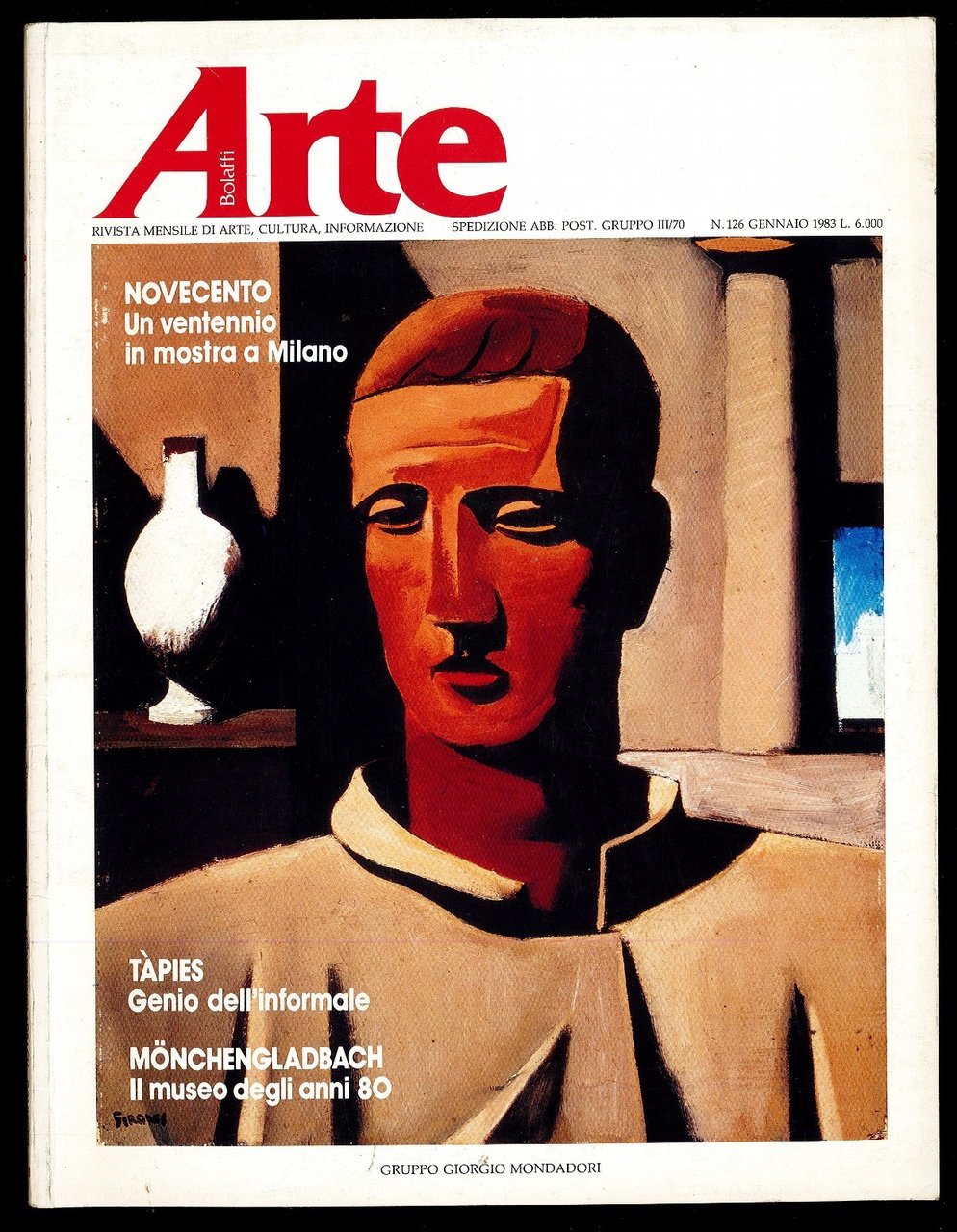 Arte Rivista mensile di Arte, Cultura, Informazione n.126 gennaio 1983 | Immagine principale