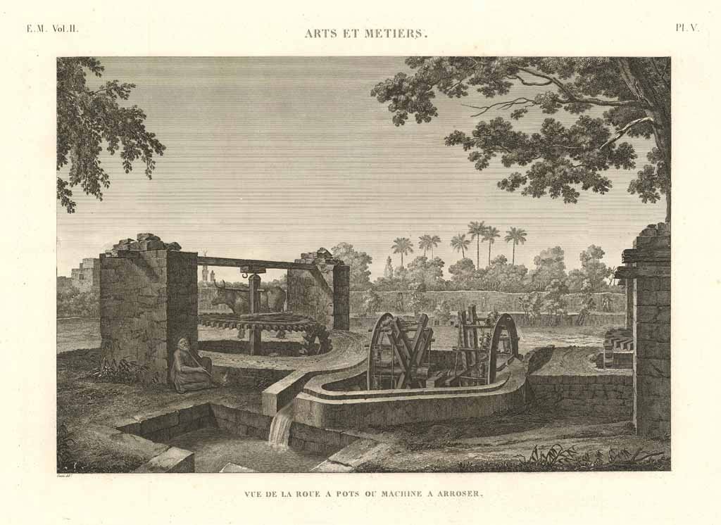 Arts et métiers - Vue de la route a pots …