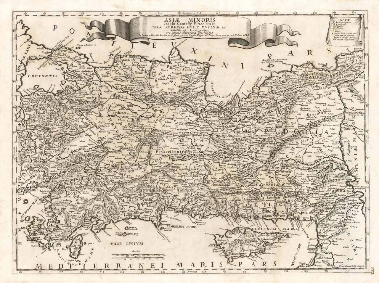 Asiae minoris Iacobi Cantellij Vineolensis.