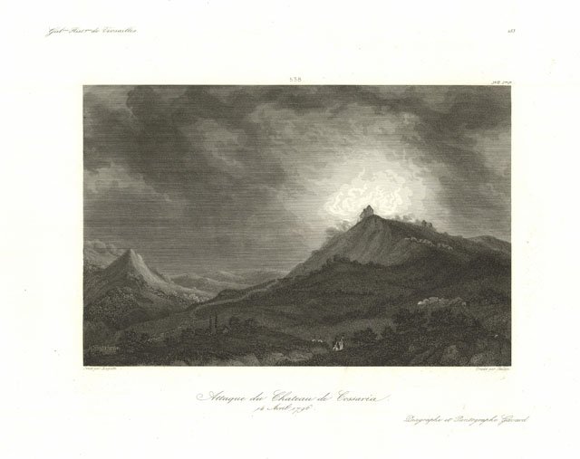 Attaque du Chateau de Cossaria 14 avril 1796 | Immagine principale