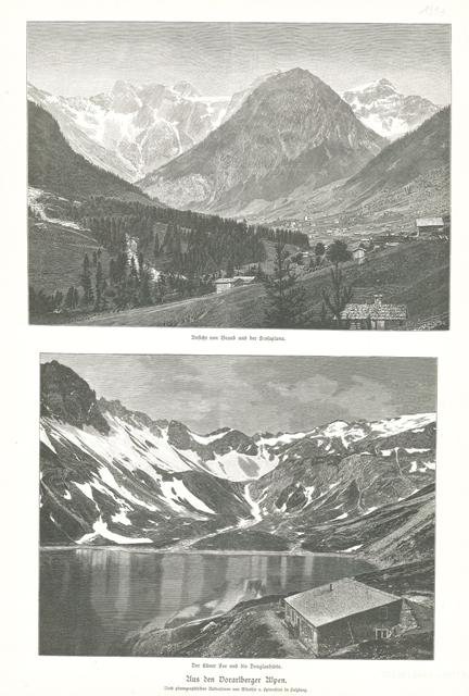Aus den Vorarlberger Alpen