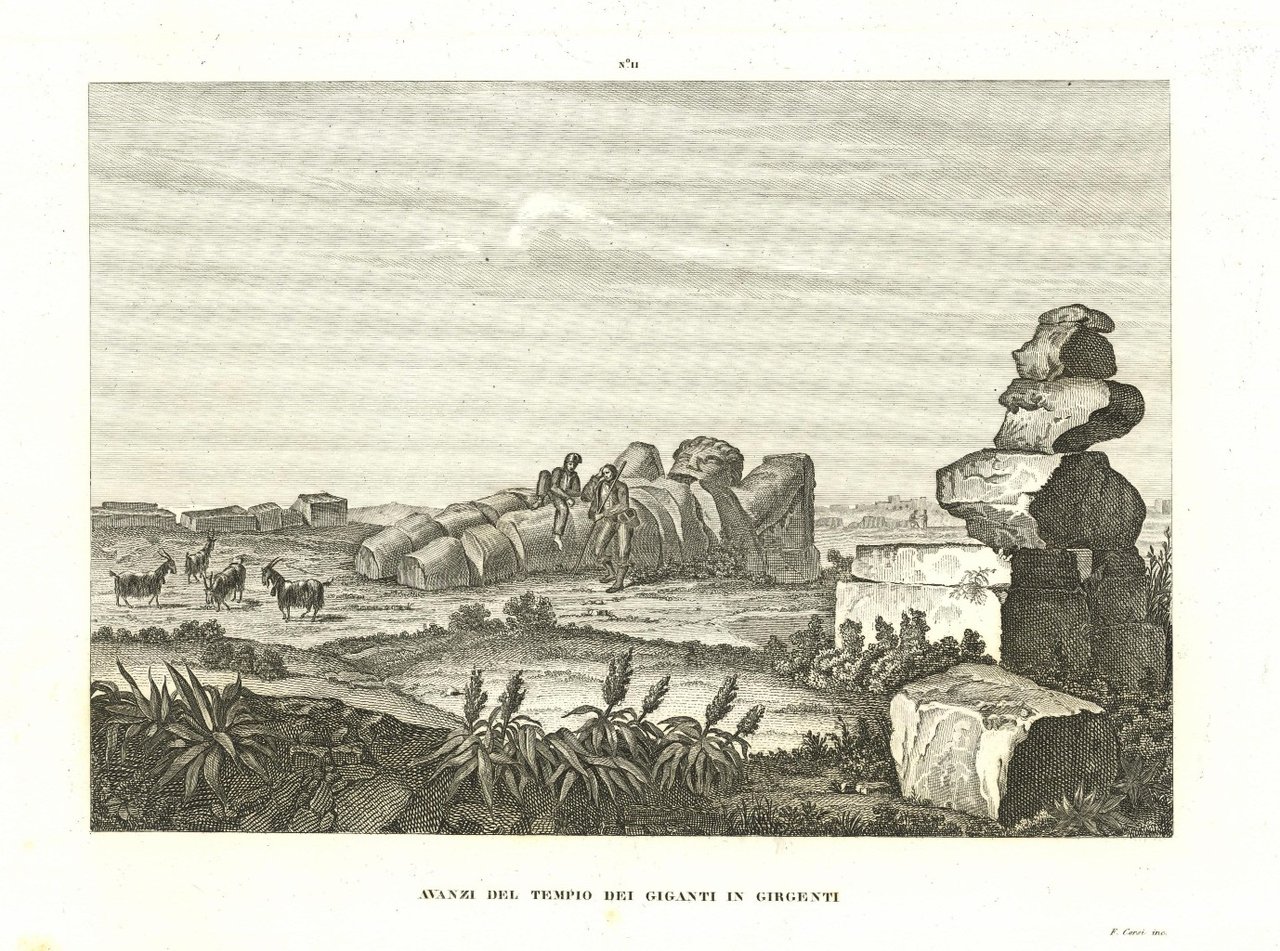 Avanzi del Tempio dei Giganti in Girgenti