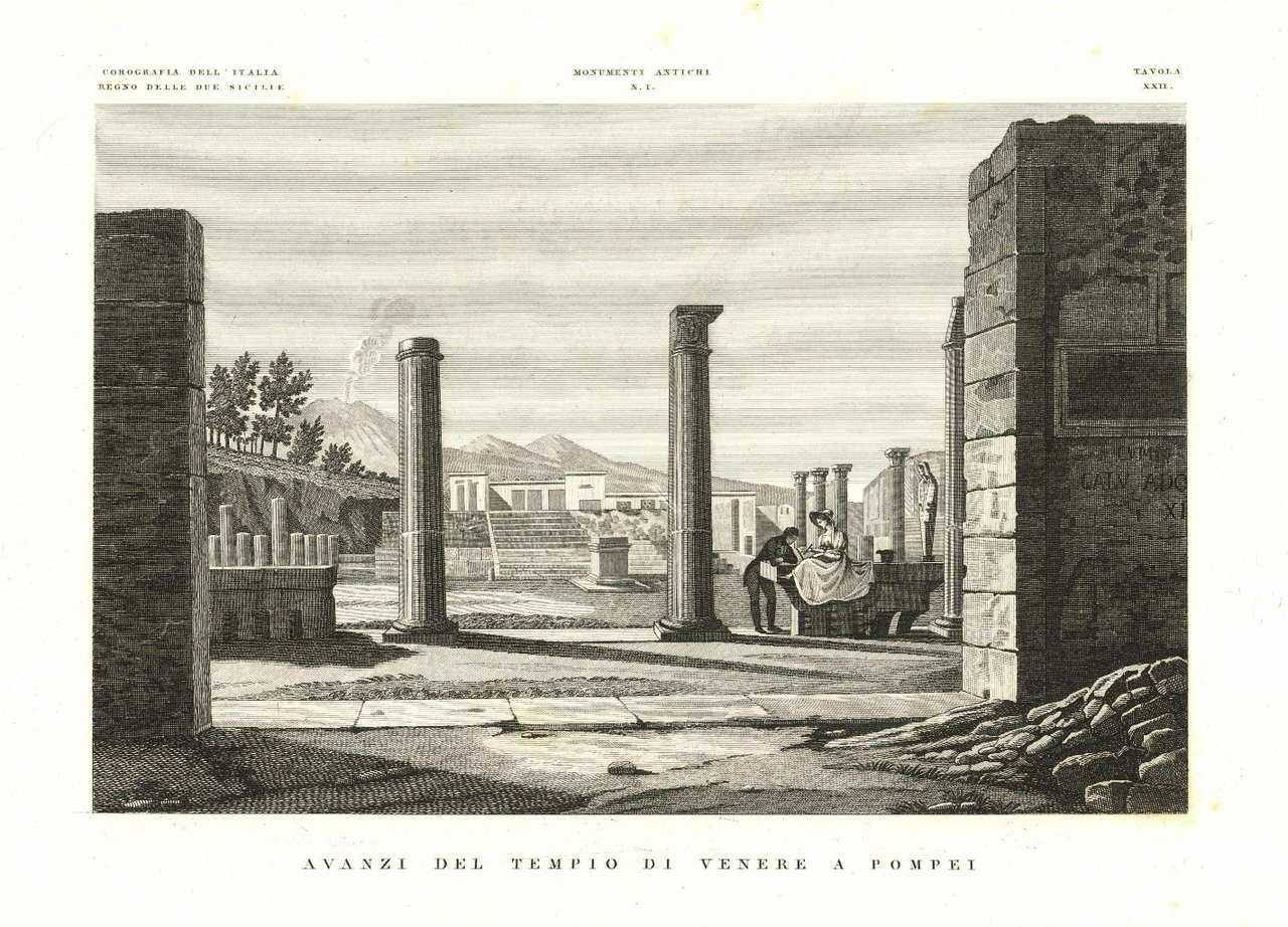 Avanzi del Tempio di Venere a Pompei