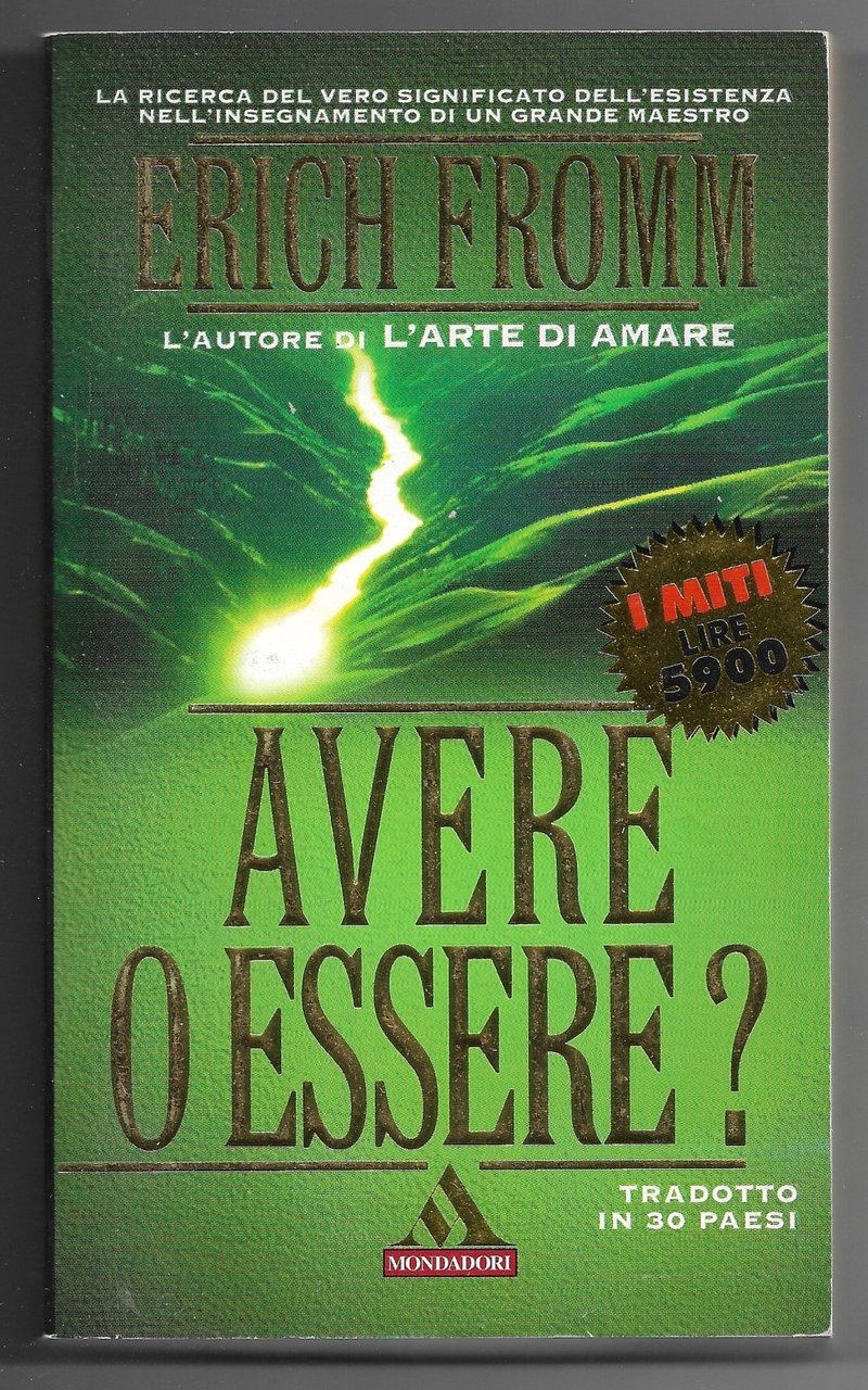 Avere o essere?