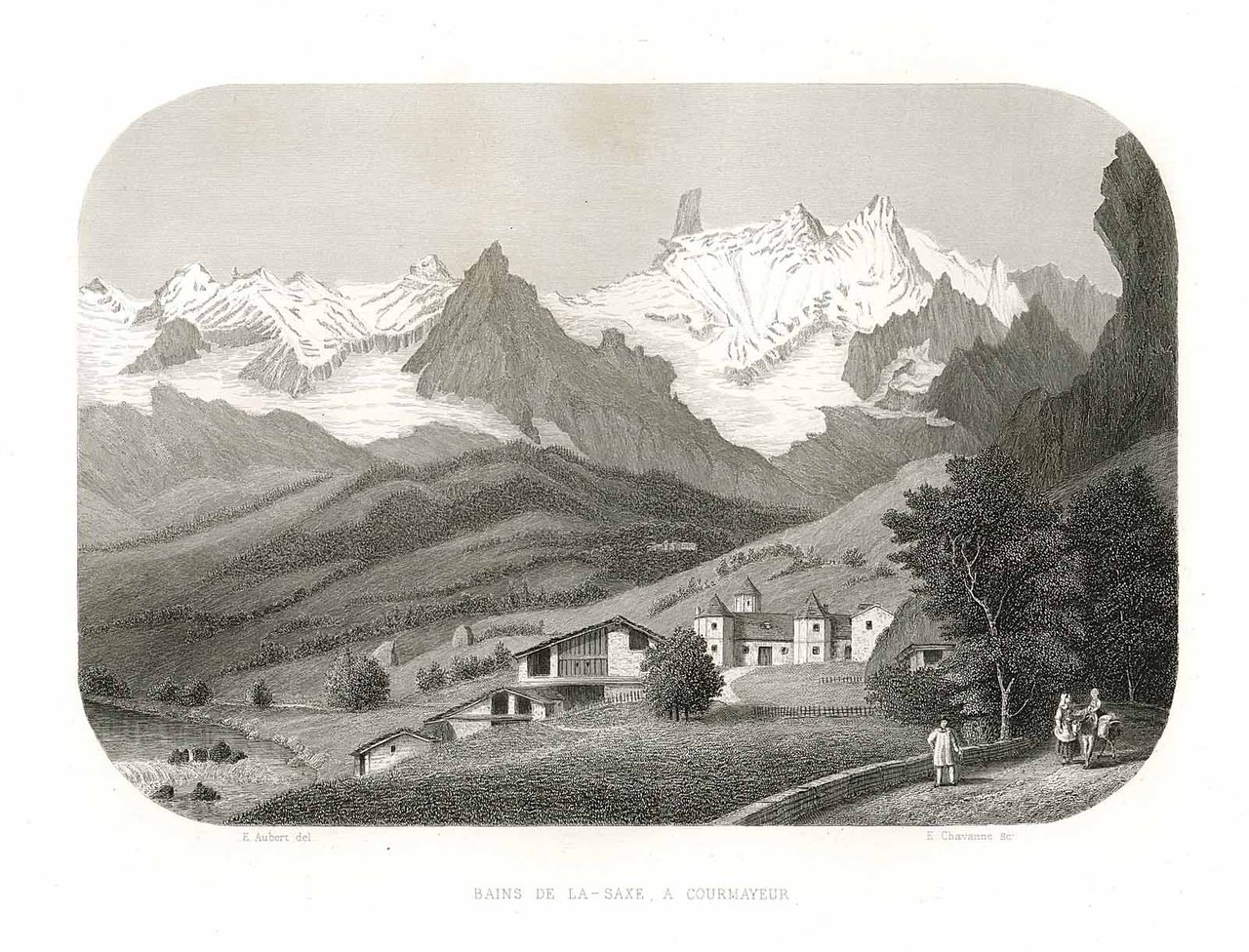 Bains de La - Saxe, a Courmayeur