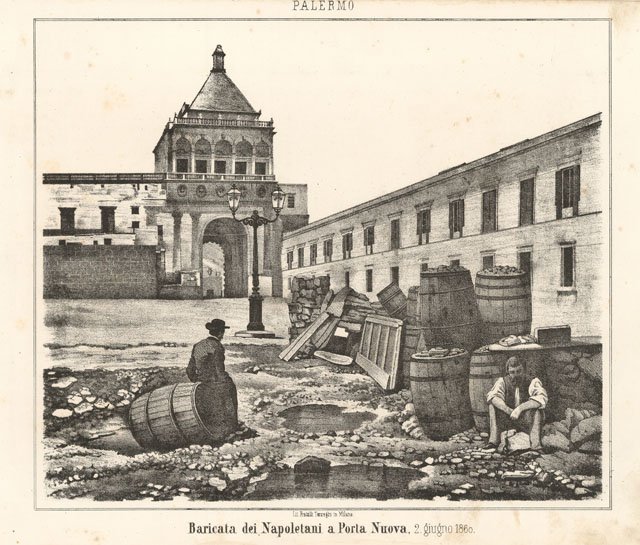 Baricata dei Napoletani a Porta Nuova, 2 giugno 1860