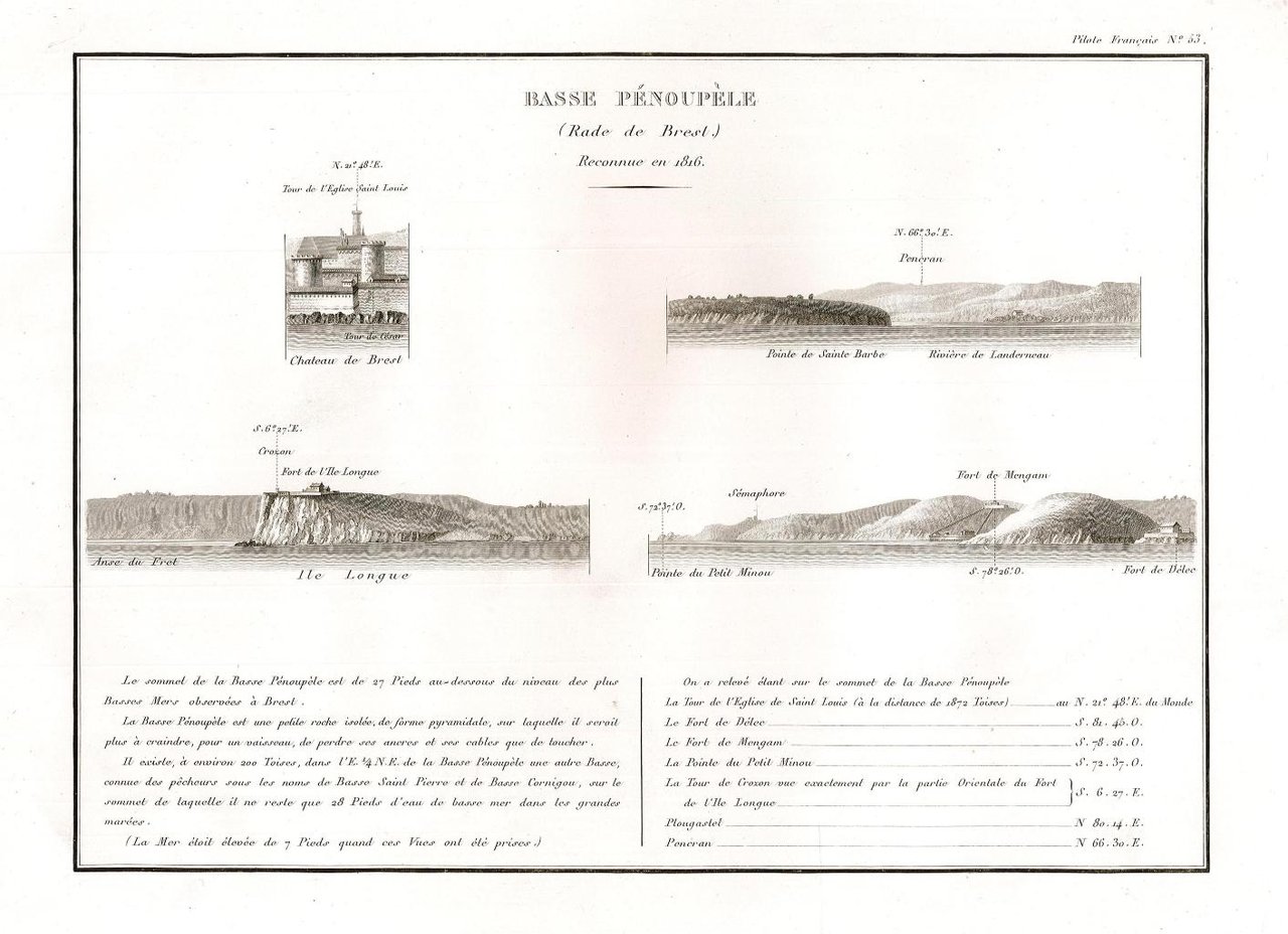 Basse Pénoupèle (Rade de Brest) - Reconnue en 1816 | Immagine principale