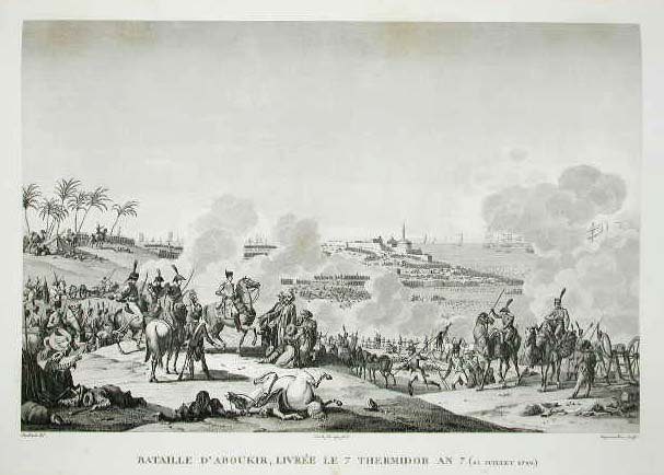 Bataille d'Aboukir, livrée le 7 Thermidor An 7. ( 25 …