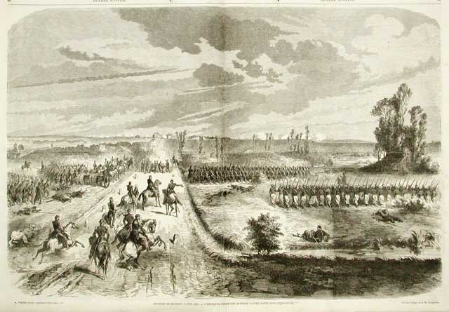 Bataille de Magenta (4 Juin 1859) - L'empereur dirige une …