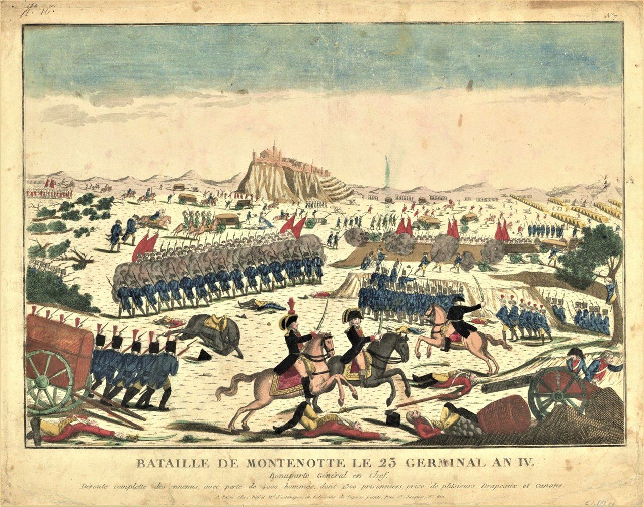 Bataille de Montenotte le 23 germinal an IV