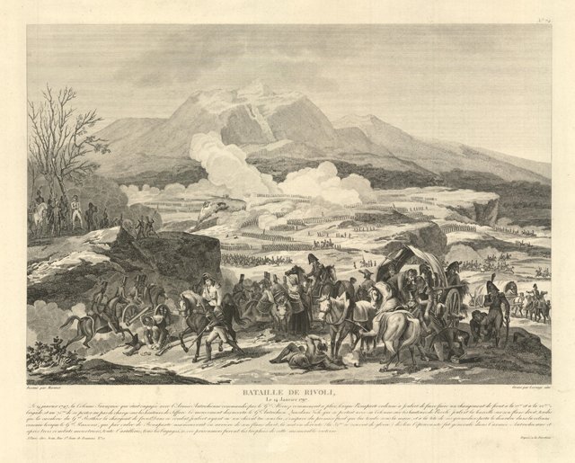 Bataille de Rivoli / Le 14 janvier 1797