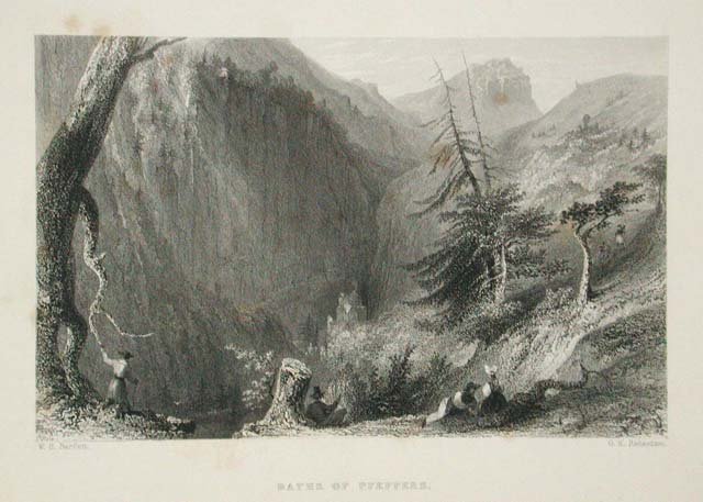 Baths of Pfeffers. / (Canton of St.Gall) / .