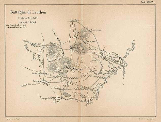 Battaglia di Leuthen 5 Dicembre 1757
