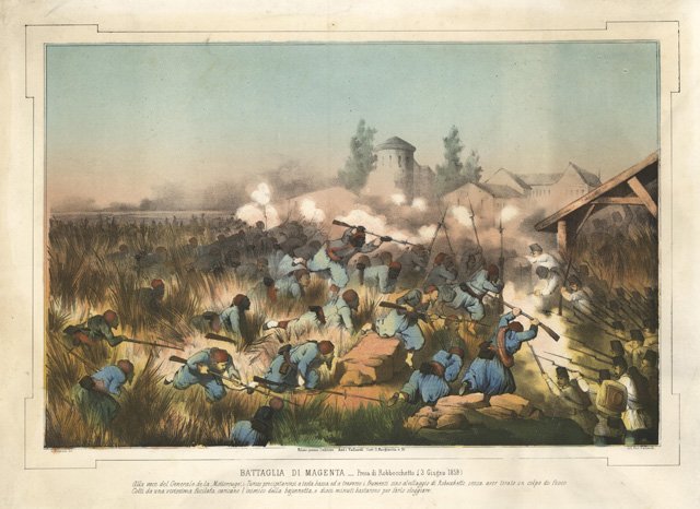 Battaglia di Magenta - Presa di Robbecchetto (3 Giugno 1859)