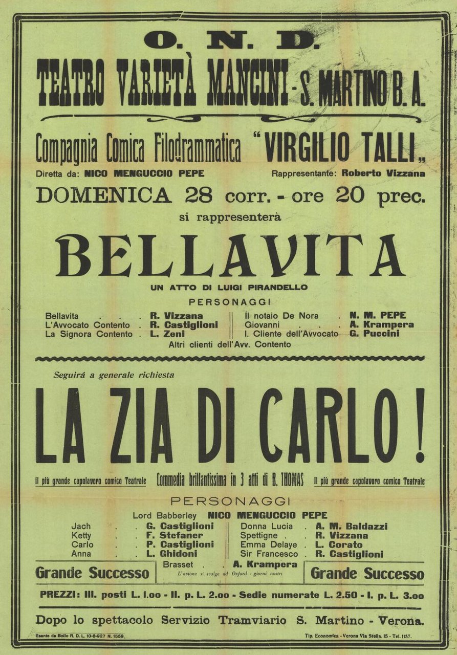 Bellavita - La zia di Carlo!