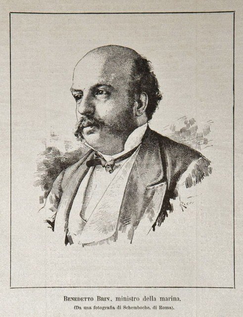 Benedetto Brin, ministro della marina