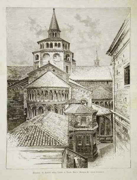 Bergamo - Abside della Chiesa di Santa Maria