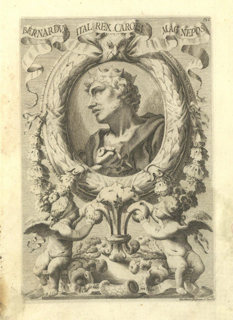 Bernardus Ital rex Caroli Mag. nepos