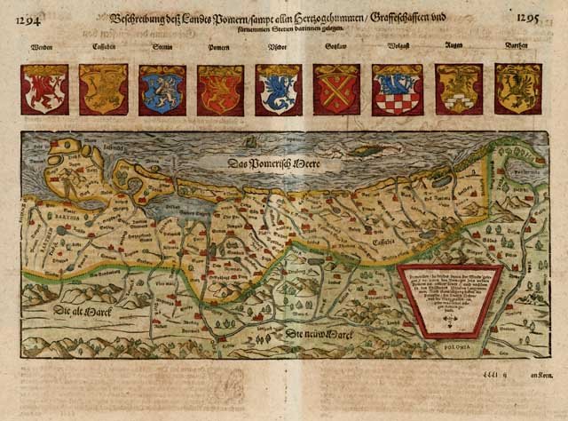 Beschreibung des Landts Pomern, sampt allen Hertzogthummen, Graffeschafften und fürnemmen …
