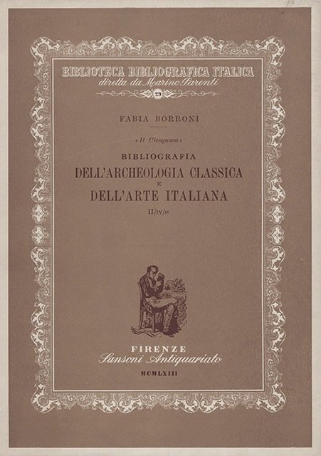 Bibliografia dell’Archeologia Classica e dell’Arte Italiana