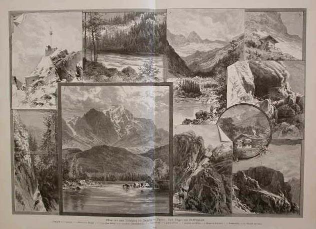 Bilder von einer besteigung der Zugspitze in Bayern. | Immagine principale