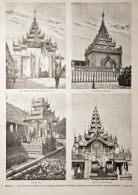 Birmania / Vedute e dettagli di Mandalay