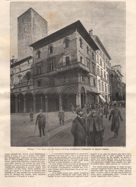 Bologna - La nuova casa del Canton de’ Fiori, architettura …