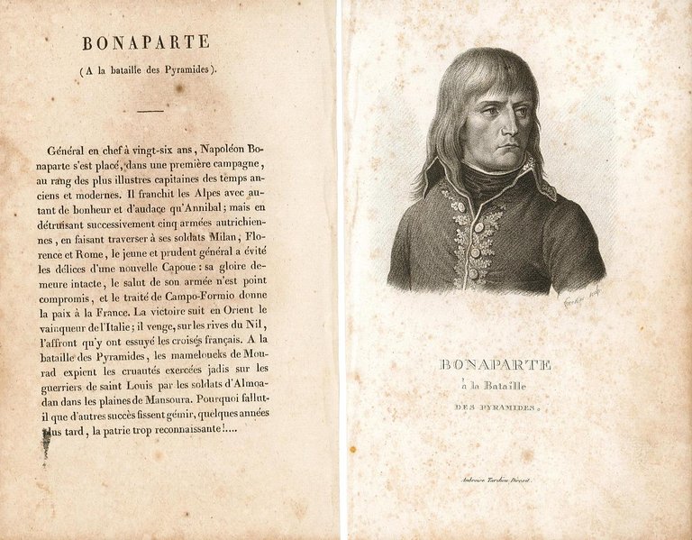 Bonaparte à la Bataille des Pyramides