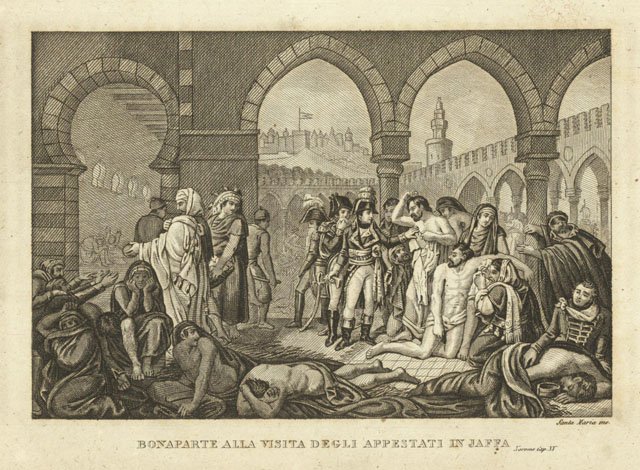 Bonaparte alla visita degli Appestati in Jaffa