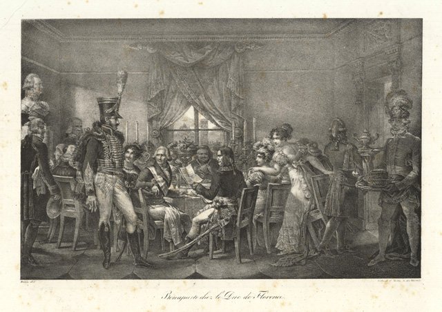 Bonaparte chez le Duc de Toscane