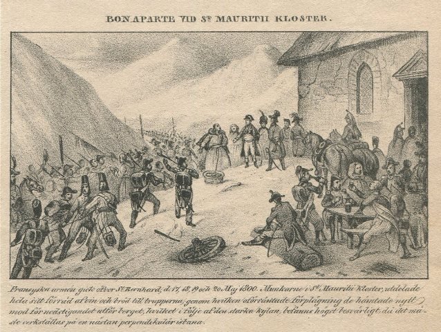 Bonaparte vid St. Mauritii kloster