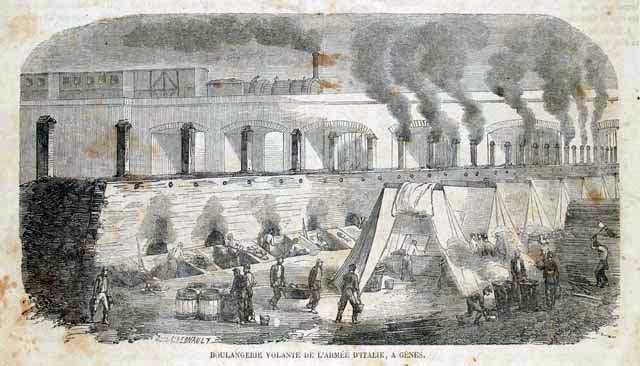 Boulangerie volante de l'armée d'Italie, a Genes