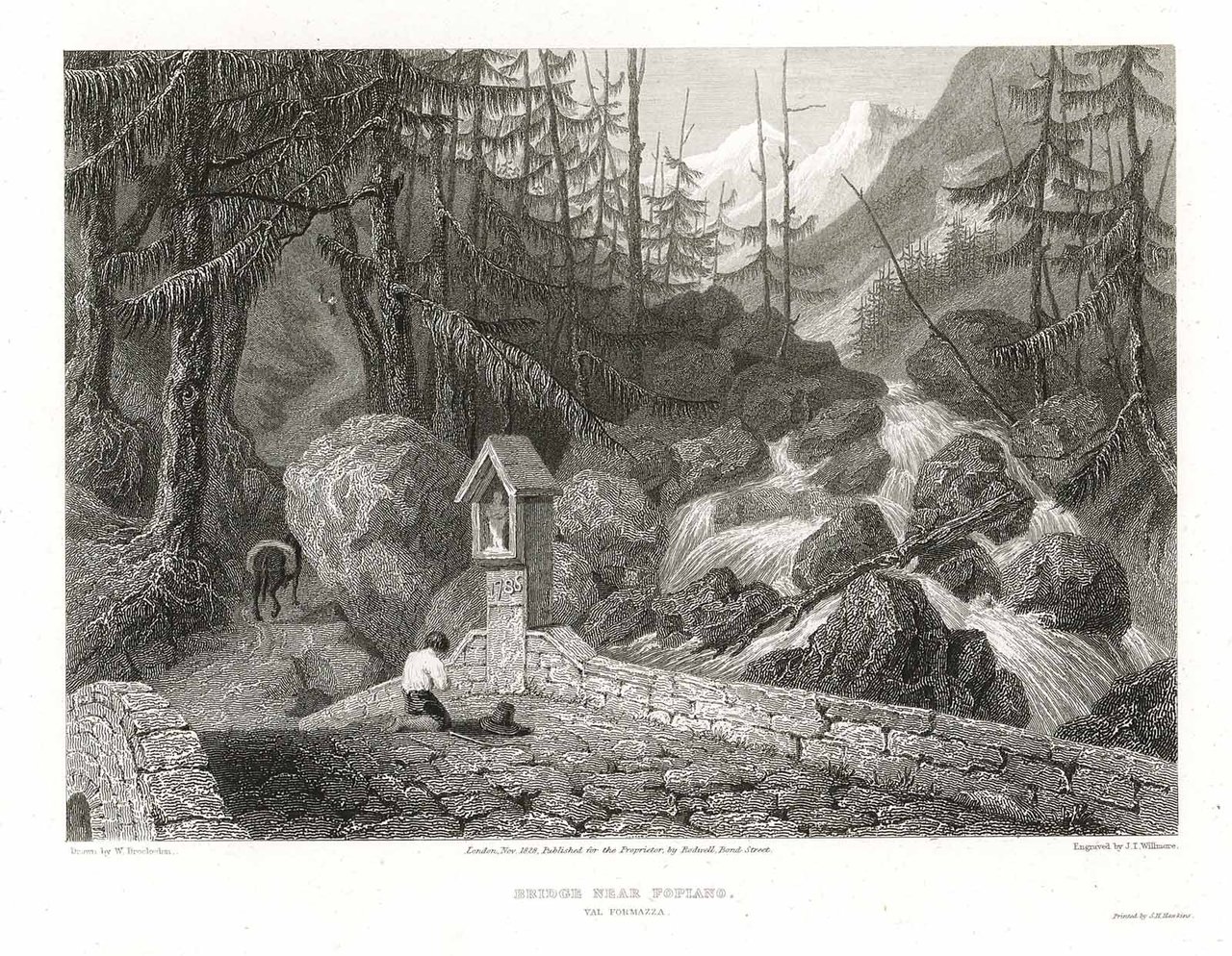 Bridge near Fopiano. Val Formazza