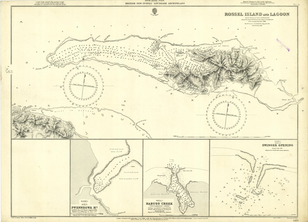 British New Guinea - Louisiade Archipelago