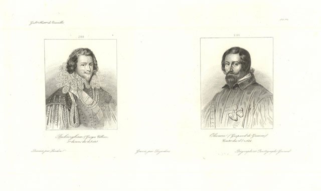 Bukingham (Georges Villiers, . - Olivarez (Gaspard de Guzman ) … | Immagine principale