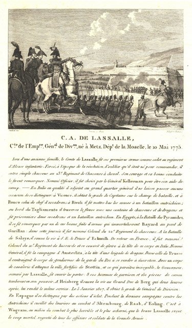 C. A. de Lassalle Cte de Empre Gènal de Divon, …