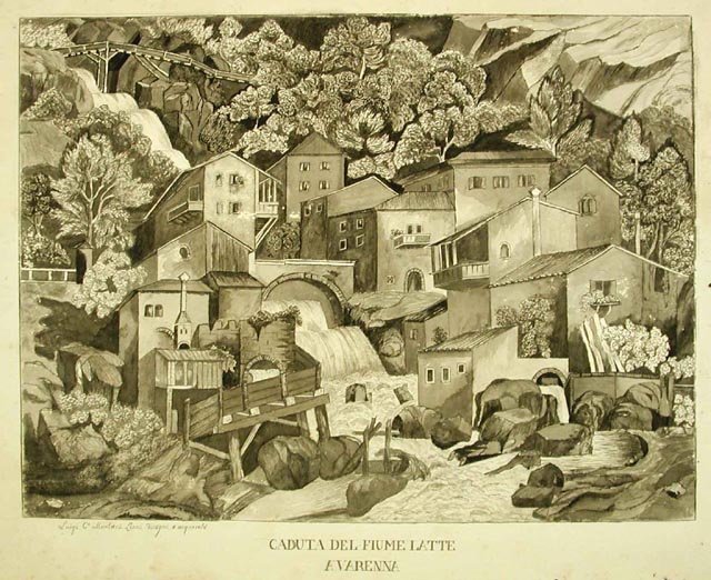 Caduta del Fiume Latte / a Varenna